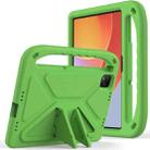 For Infinix Xpad 11 2024 Handle EVA Shockproof Tablet Case with Holder(Green) - 1