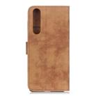 For LG Velvet Antelope Texture Magnetic Buckle Horizontal Flip PU Leather Case with Card Slots & Wallet & Holder(Brown) - 3