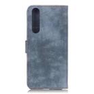 For Wiko View 4 / View 4 Lite Antelope Texture Magnetic Buckle Horizontal Flip PU Leather Case with Card Slots & Wallet & Holder(Blue) - 3