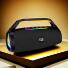 T&G TG417 40W Portable Outdoor Bass Dual Microphone Wireless Bluetooth Speaker(Black) - 2