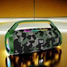 T&G TG417 40W Portable Outdoor Bass Dual Microphone Wireless Bluetooth Speaker(Camouflage) - 2