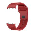 For Huawei Watch D2 Dotted Silicone Watch Band(Red) - 2