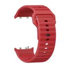 For Huawei Watch D2 Dotted Silicone Watch Band(Red) - 3