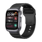 For Huawei Watch D2 Dotted Silicone Watch Band(Black) - 1