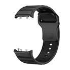 For Huawei Watch D2 Dotted Silicone Watch Band(Black) - 2