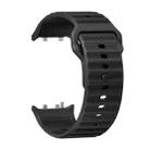 For Huawei Watch D2 Dotted Silicone Watch Band(Black) - 3