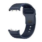 For Huawei Watch D2 Dotted Silicone Watch Band(Blue) - 2
