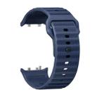 For Huawei Watch D2 Dotted Silicone Watch Band(Blue) - 3