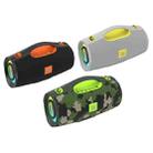 T&G TG437 20W Portable TWS Subwoofer Bluetooth Speaker(Camouflage) - 2