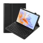 For Honor Pad V9 AH27 Ultra-thin Detachable Bluetooth Keyboard Leather Tablet Case(Black) - 1