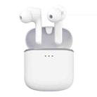 Remax TWS-7 Bluetooth 5.0 True Wireless Bluetooth Music Earphone with Charging Box(White) - 1