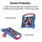 For For Lenovo Tab M11/ Xiaoxin Pad 11 2024 Boxing Series Kickstand EVA Shockproof Tablet Case with Shoulder Strap(Blue Red) - 3