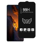 For Xiaomi Poco F5 High Aluminum Large Arc Full Screen Tempered Glass Film - 1