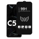 For Xiaomi Poco C55 High Aluminum Large Arc Full Screen Tempered Glass Film - 1