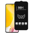 For Xiaomi 12 Lite High Aluminum Large Arc Full Screen Tempered Glass Film - 1