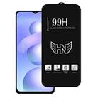For Xiaomi Poco M4 5G India High Aluminum Large Arc Full Screen Tempered Glass Film - 1