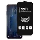 For Xiaomi Black Shark 5 High Aluminum Large Arc Full Screen Tempered Glass Film - 1