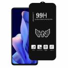 For Xiaomi 11i HyperCharge 5G High Aluminum Large Arc Full Screen Tempered Glass Film - 1