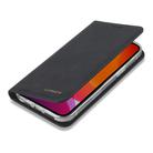 For iPhone 12 / 12 Pro LC.IMEEKE LC-002 Series Skin Hand Feeling PU + TPU Horizontal Flip Leather Case with Holder & Card Slot & Wallet(Black) - 3