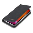 For iPhone 12 mini LC.IMEEKE LC-002 Series Skin Hand Feeling PU + TPU Horizontal Flip Leather Case with Holder & Card Slot & Wallet(Black) - 3