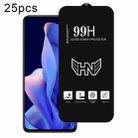 For Xiaomi 11i HyperCharge 5G 25pcs High Aluminum Large Arc Full Screen Tempered Glass Film - 1