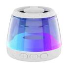 M2 Portable RGB Light Smart Bluetooth Speaker Magnetic Speaker Phone Holder(White) - 2