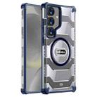 For Samsung Galaxy S24+ 5G wlons Explorer Series PC Hybrid TPU MagSafe Magnetic Case(Blue) - 1