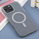 For iPhone 16 Pro Max DFANS DESIGN Skin Feel Frosted MagSafe Phone Case(Grey) - 2