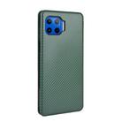 For Motorola Moto G 5G Plus Carbon Fiber Texture Horizontal Flip TPU + PC + PU Leather Case with Rope & Card Slot(Green) - 3