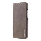 For iPhone 12 Pro Max LC.IMEEKE Hon Ancient Series Horizontal Flip Leather Case with Holder & Card Slot(Coffee) - 2