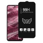 For Redmi 13 5G High Aluminum Large Arc Full Screen Tempered Glass Film - 1