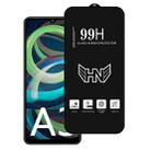 For Redmi A3 High Aluminum Large Arc Full Screen Tempered Glass Film - 1