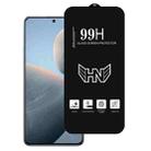 For Redmi K70E High Aluminum Large Arc Full Screen Tempered Glass Film - 1