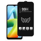 For Redmi A1+ High Aluminum Large Arc Full Screen Tempered Glass Film - 1