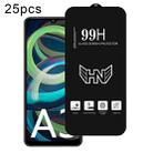 For Redmi A3 25pcs High Aluminum Large Arc Full Screen Tempered Glass Film - 1