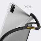 For iPad Pro 12.9 2022 / 2021 / 2020 TPU + PC Anti-fall Transparent Protective Tablet Case(Black) - 2