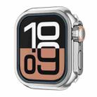 For Apple Watch Series 10 46mm Change to Ultra 49mm Zinc Alloy Watch Case(Bright Silver) - 2