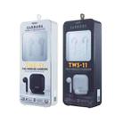 REMAX TWS-11 Bluetooth 5.0 True Wireless Bluetooth Stereo Music Earphone with Charging Box(Black) - 5