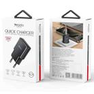 Yesido YC74 Ultra-thin 30W USB-C / Type-C Travel Charger, EU Plug(Black) - 3