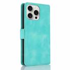 For iPhone 15 Pro Dreamy Butterfly Love Flower Embossed Leather Phone Case(Green) - 3