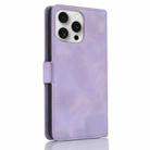For iPhone 13 Pro Max Dreamy Butterfly Love Flower Embossed Leather Phone Case(Purple) - 3