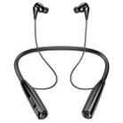 Yesido YSP22 Digital Display Magnetic Neckband Bluetooth Earphone(Black) - 1