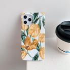 For iPhone 12 mini Fresh Flower Pattern Soft TPU Protective Case(Tulip) - 2