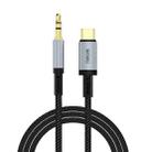 WIWU Wi-C048 Legend Series Type-C to 3.5mm Audio Adapter Cable, Length: 1.5m(Black) - 1