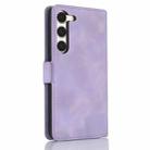 For Samsung Galaxy S23+ 5G Dreamy Butterfly Love Flower Embossed Leather Phone Case(Purple) - 3