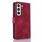 For Samsung Galaxy S21+ 5G Dreamy Butterfly Love Flower Embossed Leather Phone Case(Red) - 3