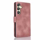 For Samsung Galaxy A35 5G Dreamy Butterfly Love Flower Embossed Leather Phone Case(Rose Gold) - 3