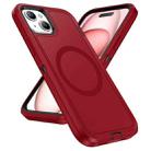 For iPhone 14 Plus / 15 Plus Life Waterproof Rugged MagSafe Magnetic Phone Case(Red) - 2