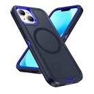 For iPhone 13 / 14 Life Waterproof Rugged MagSafe Magnetic Phone Case(Dark Blue+Royal Blue) - 2