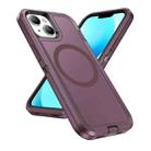 For iPhone 13 / 14 Life Waterproof Rugged MagSafe Magnetic Phone Case(Purple+Pink) - 2